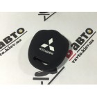 Чехол силиконовый ключа для Mitsubishi Lancer X / ASX / Outlander / Outlander XL / Pajero Wagon 4 / Pajero Sport / L200 / Grandis / Galant (2 кнопки)
